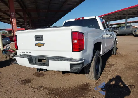 2018 Chevrolet Silverado 1500 Custom z USA, uszkodzony, nr VIN 1GCRCPEH4JZ264843